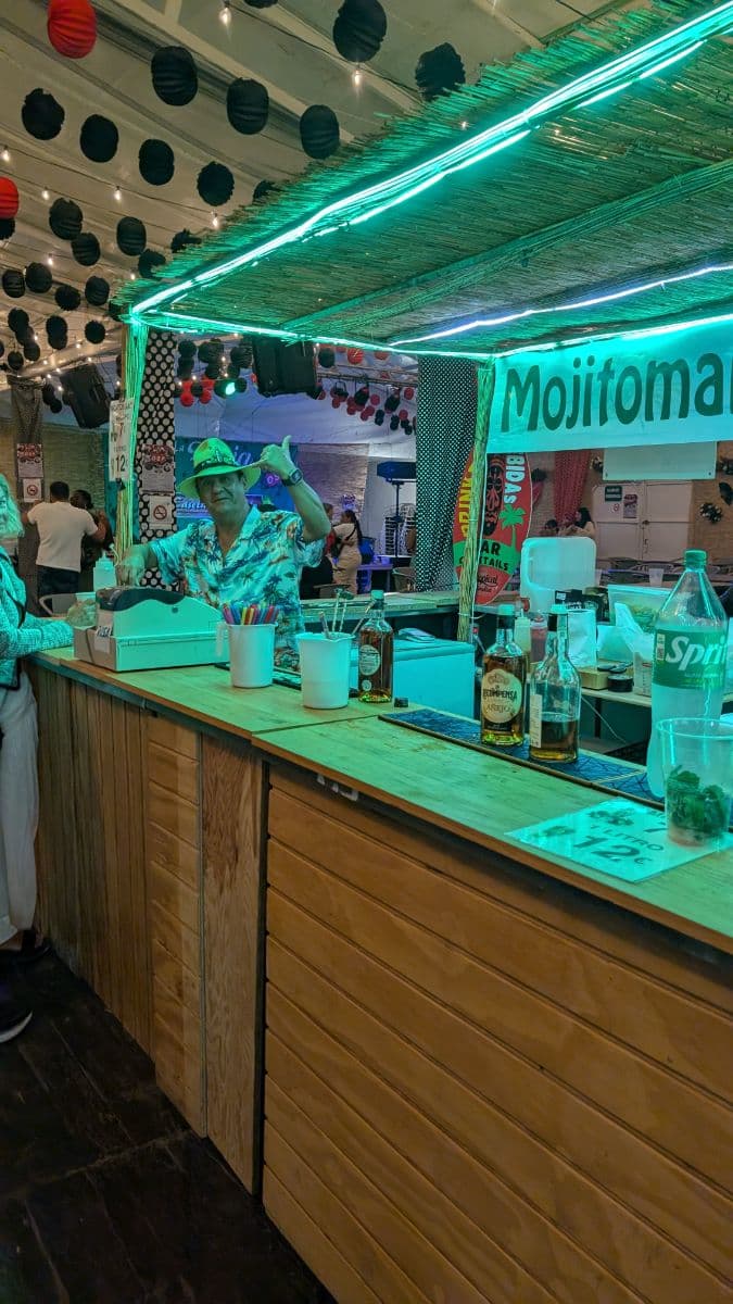 Faria San Pedro 2025, 15 oct 15 — Mojitomaína en San Pedro Alcántara, Marbella.